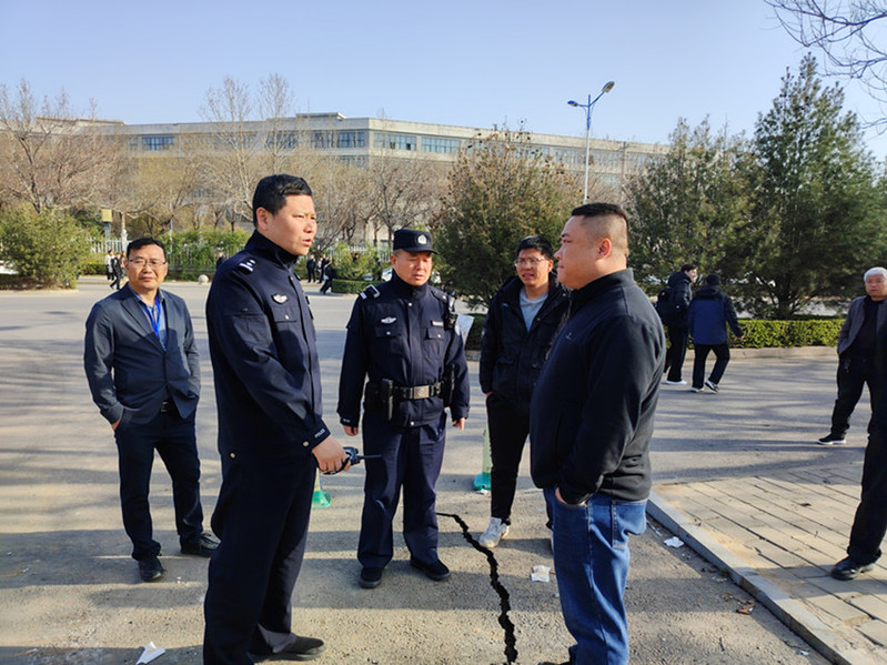 警校联手处理噪音干扰考试