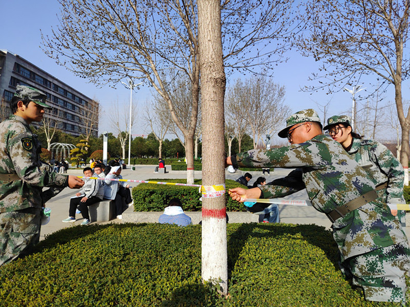 提前布置警戒范围