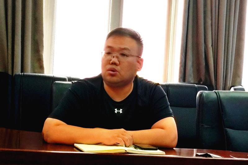 后勤安保处治安消防科科长吕潇通报近期检查发现问题